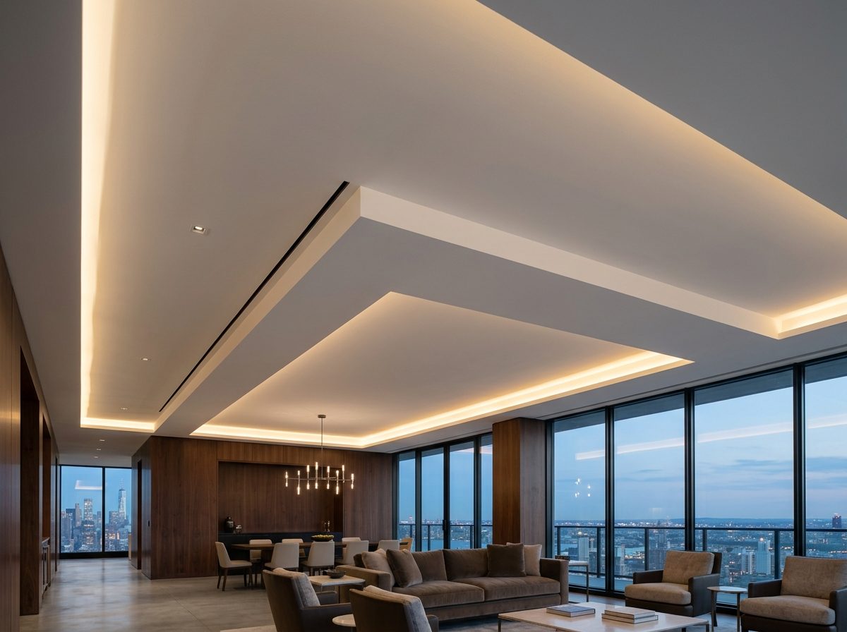Recessed Light Coves & Floating Ceilings